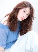 大人可愛いふんわりパーマ