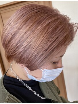 スニップ 徳山店(SNIP) パールピンキーアッシュ