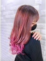 シェルティ フィエル(Shelltie Fiel)&nbsp;ピンクバレイヤージュ★☆