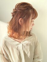 フォーク FOLK&nbsp;【FOLK】簡単♪でも可愛くなれる！ねじりハーフアップ♪