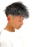 ツイストスパイラルパーマ/ツーブロマッシュアップバング73