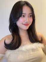 ノイズ エコル(Hair&Make NOISM ekolu )&nbsp;韓国風ミディアムレイヤー