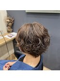 ショート×パーマ