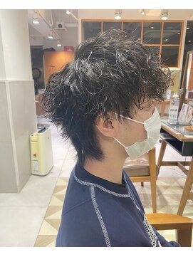 バブ バイネオリーブ(Bab by neolive) □コンマヘアアップバングツーブロックマッシュ束感