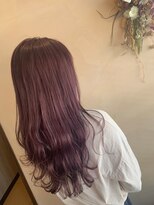 カノエ 下松店(canoe)&nbsp;ピンクベージュ/髪質改善縮毛矯正/髪質改善/韓国風/韓国ヘア