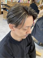 カルゥグラッシー(KALOU glassi)&nbsp;極細ハイライトツーブロックショート[寺野克刈り上げマッシュ]