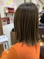 美容室 プラセル(Plaser)&nbsp;ハイライト+イルミナカラー