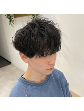 ジュエ ヘアー デザイン(Jue hair design) 重ためマッシュ/ツイスパ/緩め