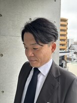 メンズサロン ウエストサイドカットクラブ(Men's West Side Cut Club) 6ミリ2ブロ×ビジネスパートスタイル