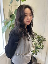 ヒカリスナカザキアンド(HIKARIS nakazaki &)&nbsp;顔まわりレイヤーと透明感ブラウン