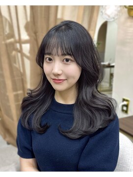 シーテ(Ciete) Lavender Gray × Layer Cut