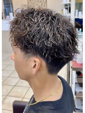 ディータ(Dita) 短髪波打ちツイストショートin大宮メンズカットパーマ美容室