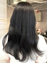 エルバイラビス 大宮(elu by lovis)&nbsp;《Ami》アッシュブラック/暗染め/透明感カラー/韓国