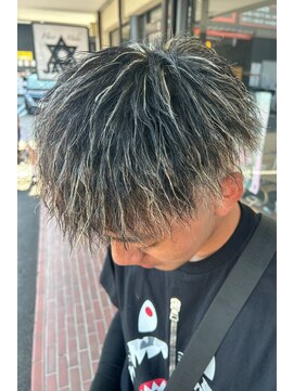 ジャヴァル(JAVAL) ホワイトメッシュ＋ツイスト＋カット