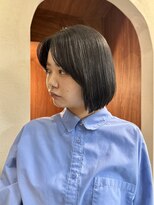 ワンダーヘアーグルーミング(WANDER Hair grooming)&nbsp;透明感グレーボブ