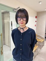 ヘーゼル 博多(HAZEL.)&nbsp;CHIHIRO レイヤーミニボブ