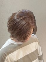アイコニック 天神店(ICONIQ)&nbsp;【脱白髪染め】ショート×ライトブラウン