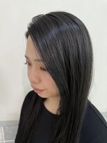 マアム ジー 明大前店(ma'am Zee) アディクシーカラー×ディープブルー