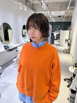 アム(amu)&nbsp;ボブパーマ/パーマボブ/くせ毛カット/くせ毛風パーマ