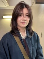 ソイ 下北沢(soi)&nbsp;セミロングレイヤー_内巻きワンカール_ナチュラルブラウン