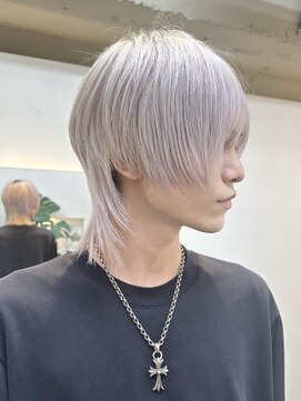 セルン(cerne) ウルフカットレイヤーカットウルフパーマショートメンズウルフ