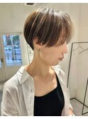 大分ショート/ショートボブ/丸みショート