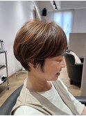 ブリーチなしハイライト × ショートボブ　archive垂水