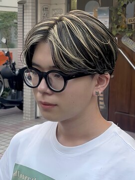 ウィル バイ ブラウン(Vir by Brown) コントラストハッキリ!太め金メッシュ◎