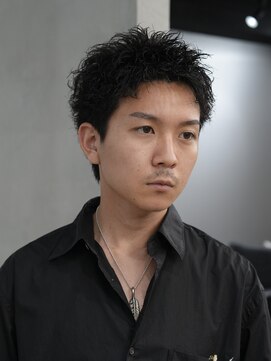 フィフス トウキョウ (fifth TOKYO) 渋谷スパイキーショートパーマ刈り上げショートメンズショート