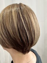 クロト(Clotho) デザインカラー/ブリーチダブルカラーハイライト白髪ぼかし