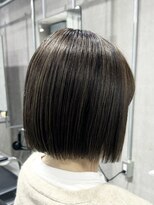 ルイ(ROUIS produced by LUCK 津田沼)&nbsp;ROUIS 津田沼 ボブコントラストハイライト/グレージュ/津田沼