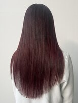 ロックス バイ マグ 松本(rocks BY MAG)&nbsp;チェリーレッド暖色カラーボルドーワインレッド春カラー