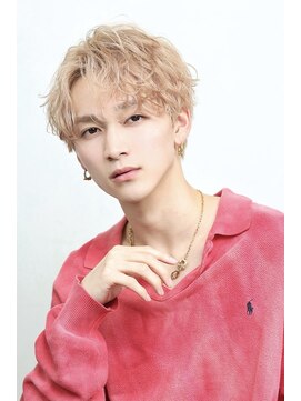 リップス 吉祥寺店 (LIPPS) 波巻きツイスパセンターパートハイトーンベージュ