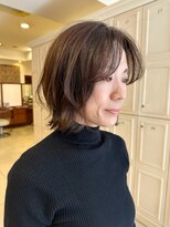 ガレリア オリジン(GALLARIA ORIGIN'S)&nbsp;【miki】顔まわりレイヤー髪質改善水素トリートメント30代