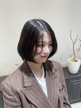 リー 梅田(Lee) hana/韓国風カット/ボブ/ショート/顔周りカット/髪質改善カラー