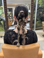 ジュール イオンモールKYOTO店(Jour)&nbsp;編み下ろしポニー