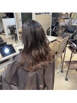 リーツチウラ(Яe 土浦)&nbsp;バレイヤージュ/主婦層おすすめカラー