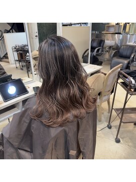 リーツチウラ(Яe 土浦) バレイヤージュ/主婦層おすすめカラー