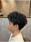 【スッキリするけど短過ぎない】メンズショート×ツイスパ