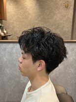 ザ クラン バイ ヘッドライト 仙台長町店(THE CLAN by HEADLIGHT) 【スッキリするけど短過ぎない】メンズショート×ツイスパ