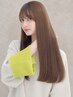 【髪のクレンジング☆色持ちUP】カラー+素髪リセット+髪質改善+ケラチン2step