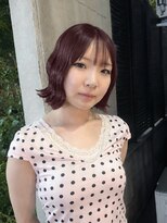 グラスヘア 石垣店(Grass Hair) チェリーレッド
