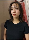 大人個性レイヤーボブ/透明感秋冬カラー