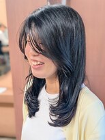 ボー ピープ 茨木(Bo peep) かきあげレイヤー / アカサキ / 20代・30代・40代/ボブレイヤー