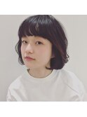 ワンカールパーマ×ショートボブ☆  中村マサアキ