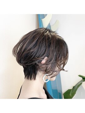 モノクロ(MONOCHRO) 骨格矯正カット、カラー