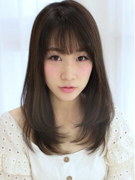 アグ ヘアー カナ 気仙沼店(Agu hair qana) 《Agu hair》モテ女子ナチュラルミディ