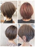 選べる大人かわいいショートボブスタイル☆