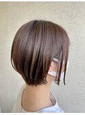 【CASA.sae】丸みショートボブ