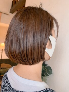 イデー ヘアサロン(idee Hair Salon) 扱いやすいミニボブ＊